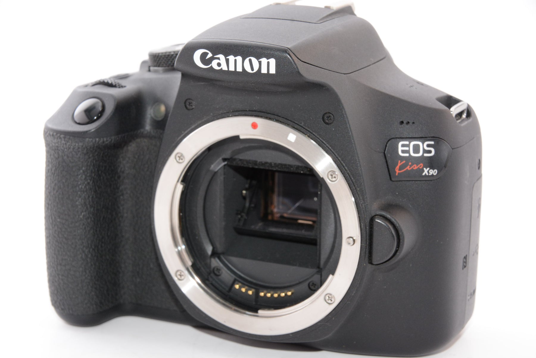 【外観特上級】Canon デジタル一眼レフカメラ EOS Kiss X90 標準ズームキット EOSKISSX901855IS2LK