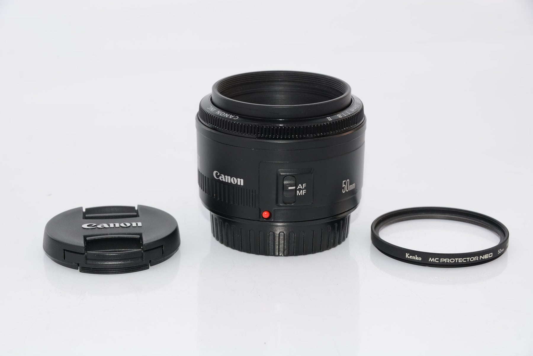 【外観特上級】Canon 単焦点レンズ EF50mm F1.8 II フルサイズ対応