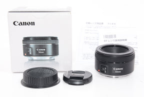 【外観特上級】Canon 単焦点レンズ EF50mm F1.8 STM