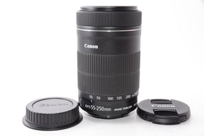 【外観特上級】Canon 望遠ズームレンズ EF-S55-250mm F4-5.6 IS STM APS-C対応 EF-S55-250ISSTM