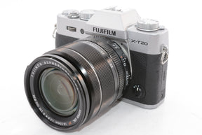 【外観並級】FUJIFILM ミラーレス一眼カメラ X-T20 レンズキットシルバー X-T20LK-S