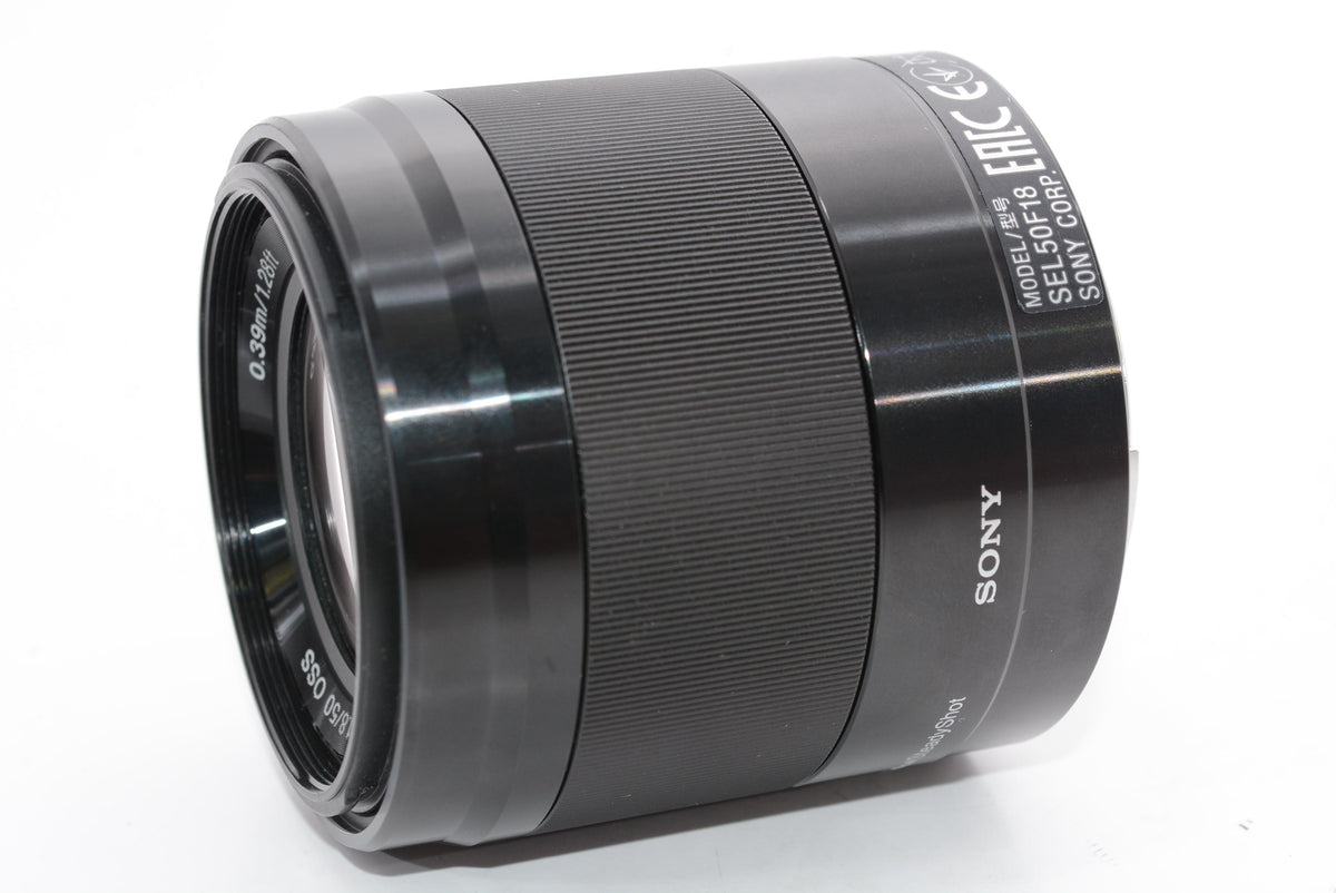 【外観特上級】ソニー SONY 単焦点レンズ E 50mm F1.8 OSS APS-Cフォーマット専用 SEL50F18-B