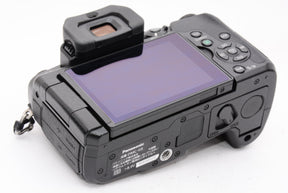 【外観特上級】パナソニック ミラーレス一眼カメラ ルミックス G8 標準ズームレンズキット 1600万画素 ブラック DMC-G8M-K