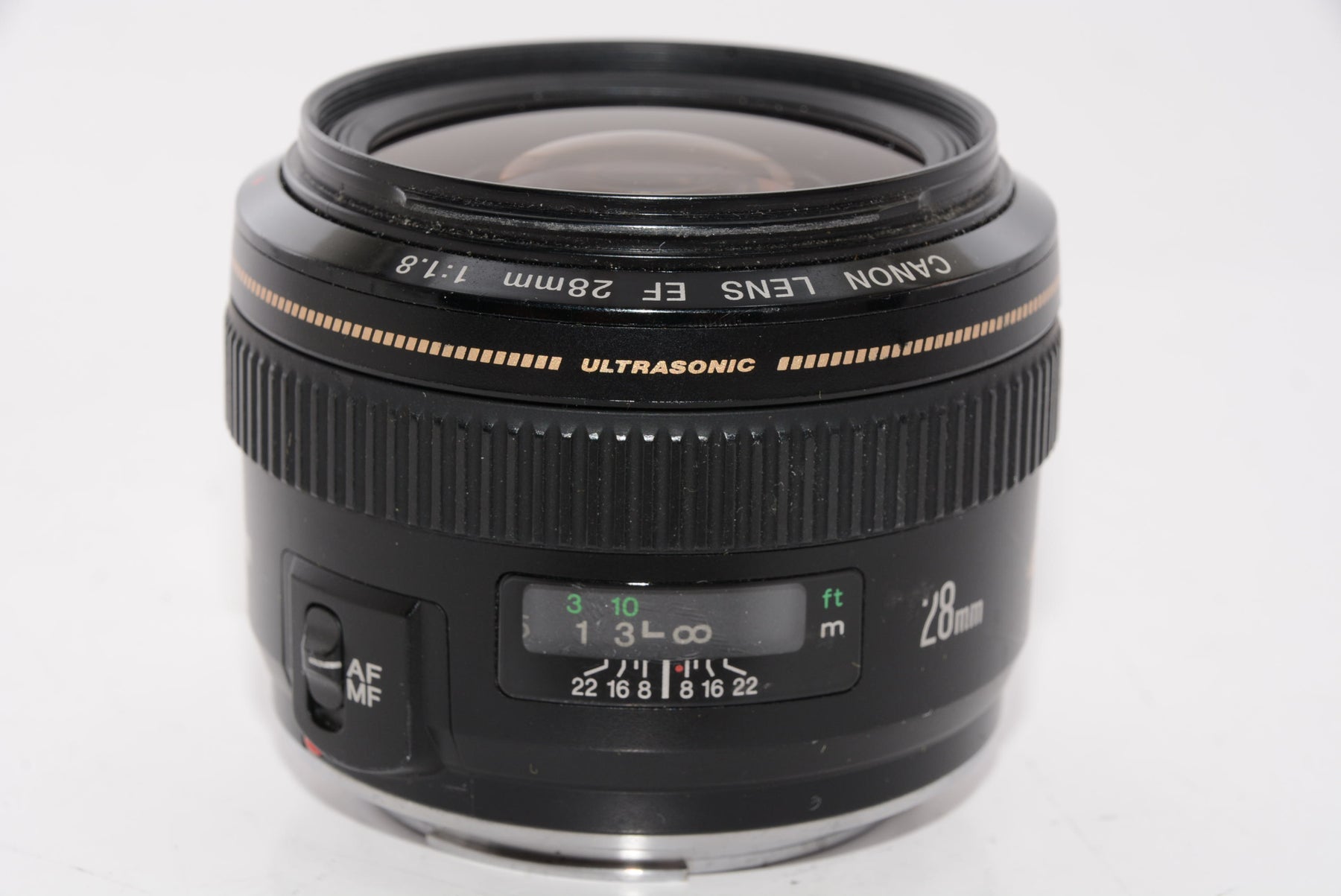 【外観特上級】Canon 単焦点レンズ EF28mm F1.8 USM フルサイズ対応