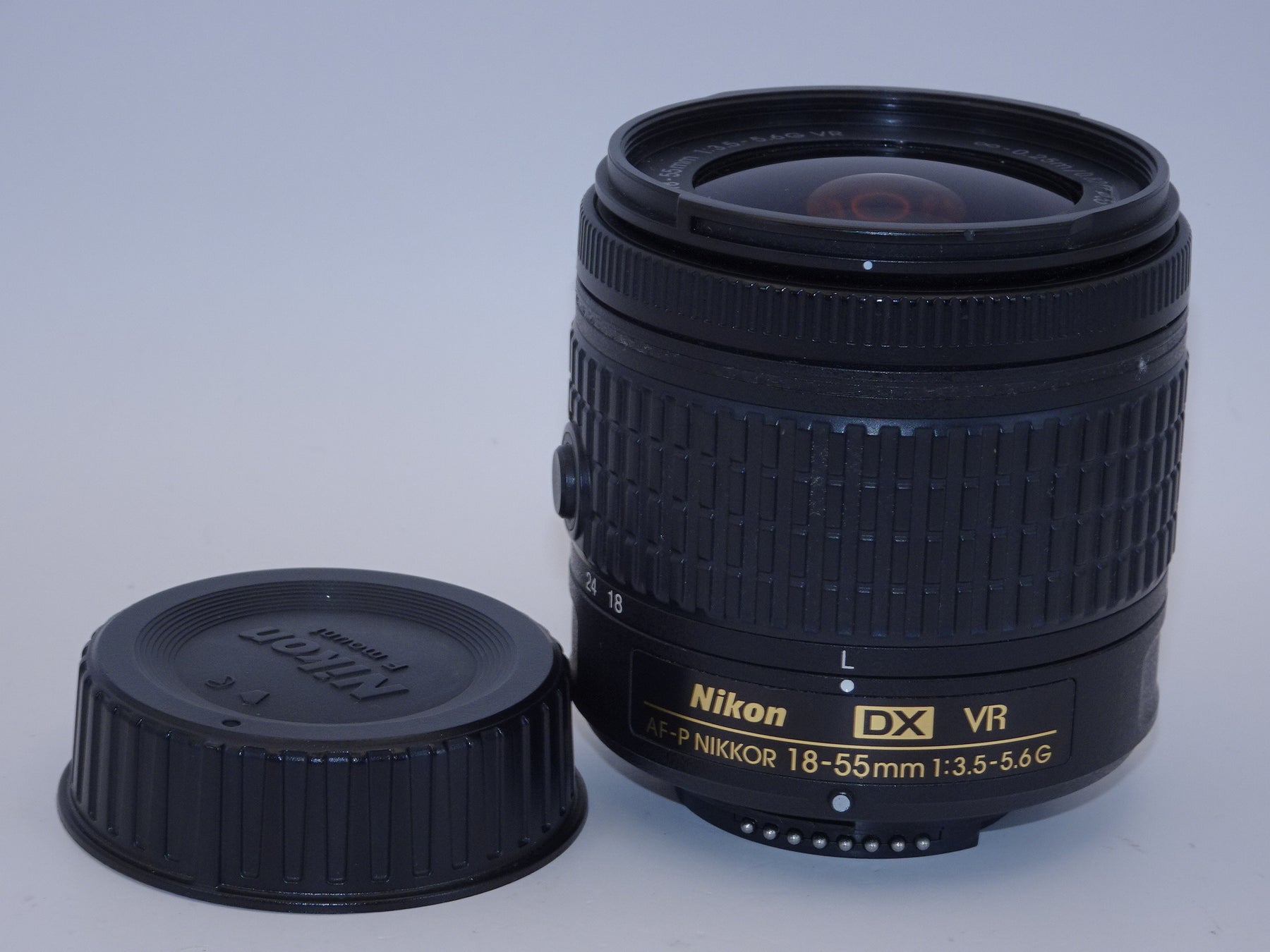 【外観並級】Nikon 標準ズームレンズ AF-P DX NIKKOR 18-55mm f/3.5-5.6G VR