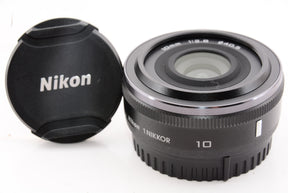【外観特上級】Nikon 単焦点レンズ 1 NIKKOR 10mm f/2.8 ブラック ニコンCXフォーマット専用