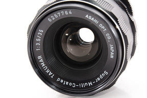 【外観特上級】Asahi SMC Takumar super-multi-coated 35 mm 35 mm 1 : 3.5 3.5 – m42 M 42