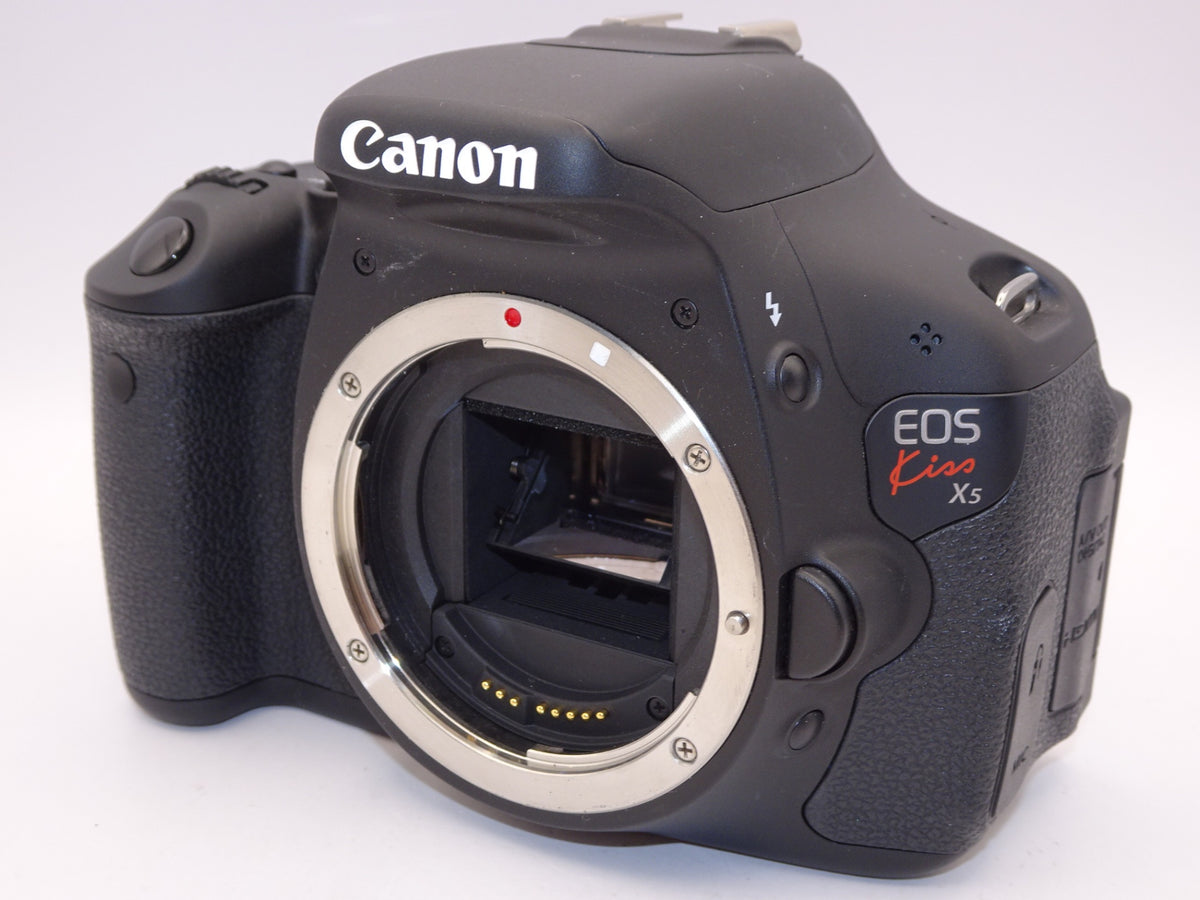 【外観特上級】Canon デジタル一眼レフカメラ EOS Kiss X5 レンズキット