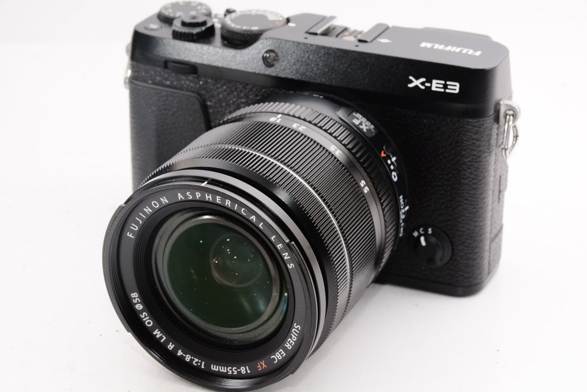 【外観特上級】FUJIFILM ミラーレス一眼カメラ X-E3レンズキットブラック X-E3LK-B