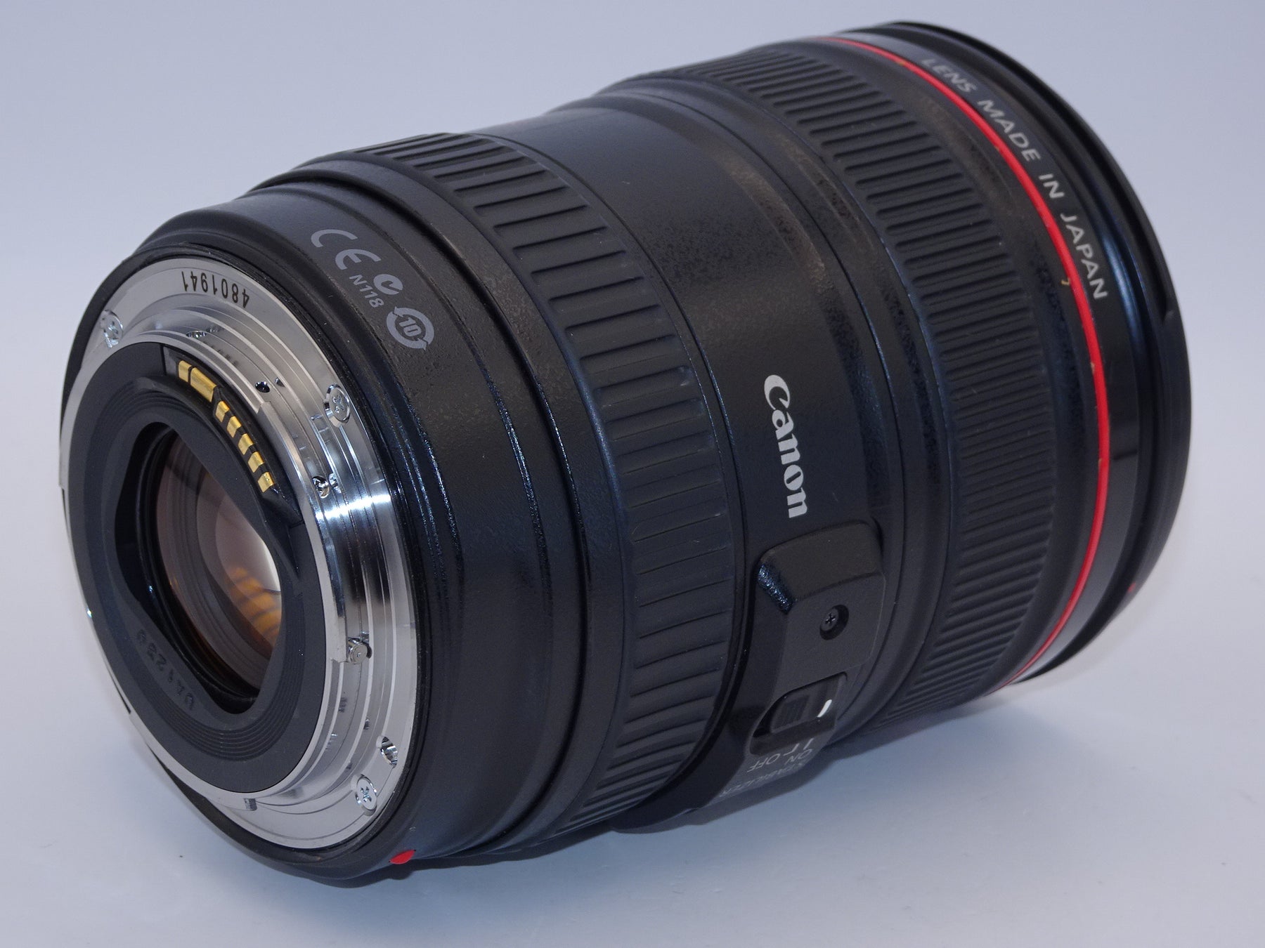 【外観特上級】Canon 標準ズームレンズ EF24-105mm F4L IS USM