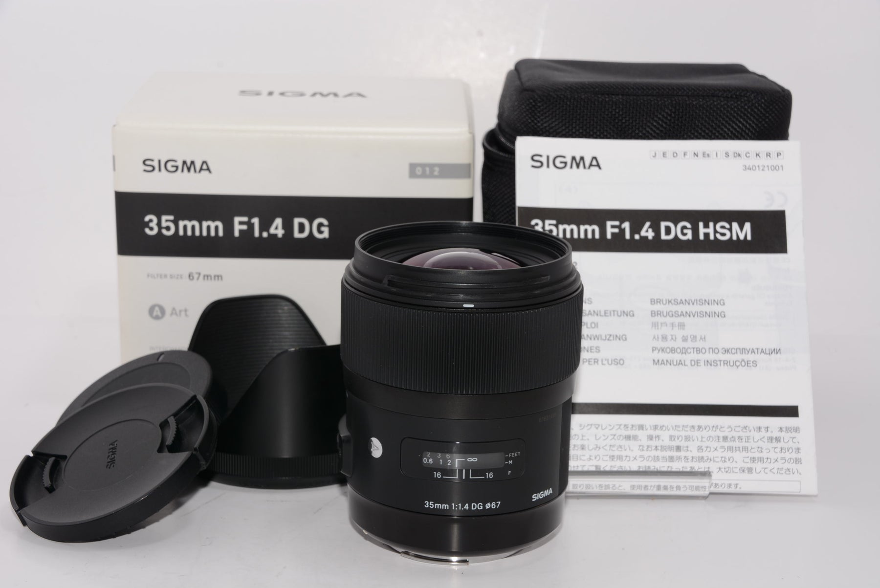 外観特上級】SIGMA 単焦点広角レンズ Art 35mm F1.4 DG HSM キヤノン用