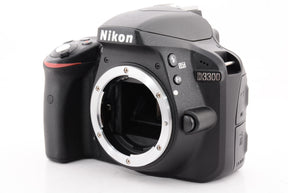 【外観特上級】Nikon デジタル一眼レフカメラ D3300 18-55 VR IIレンズキット ブラック D3300LKBK