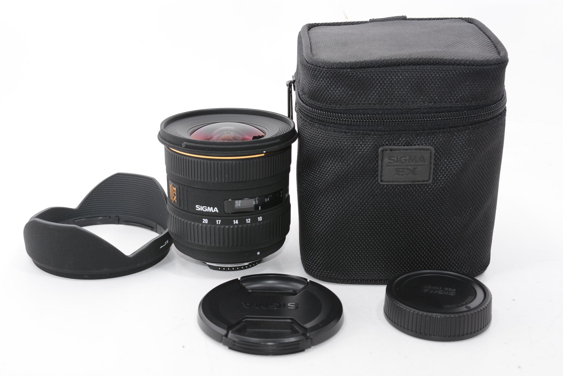 【外観特上級】SIGMA 超広角ズームレンズ 10-20mm F4-5.6 EX DC HSM ニコン用 APS-C専用