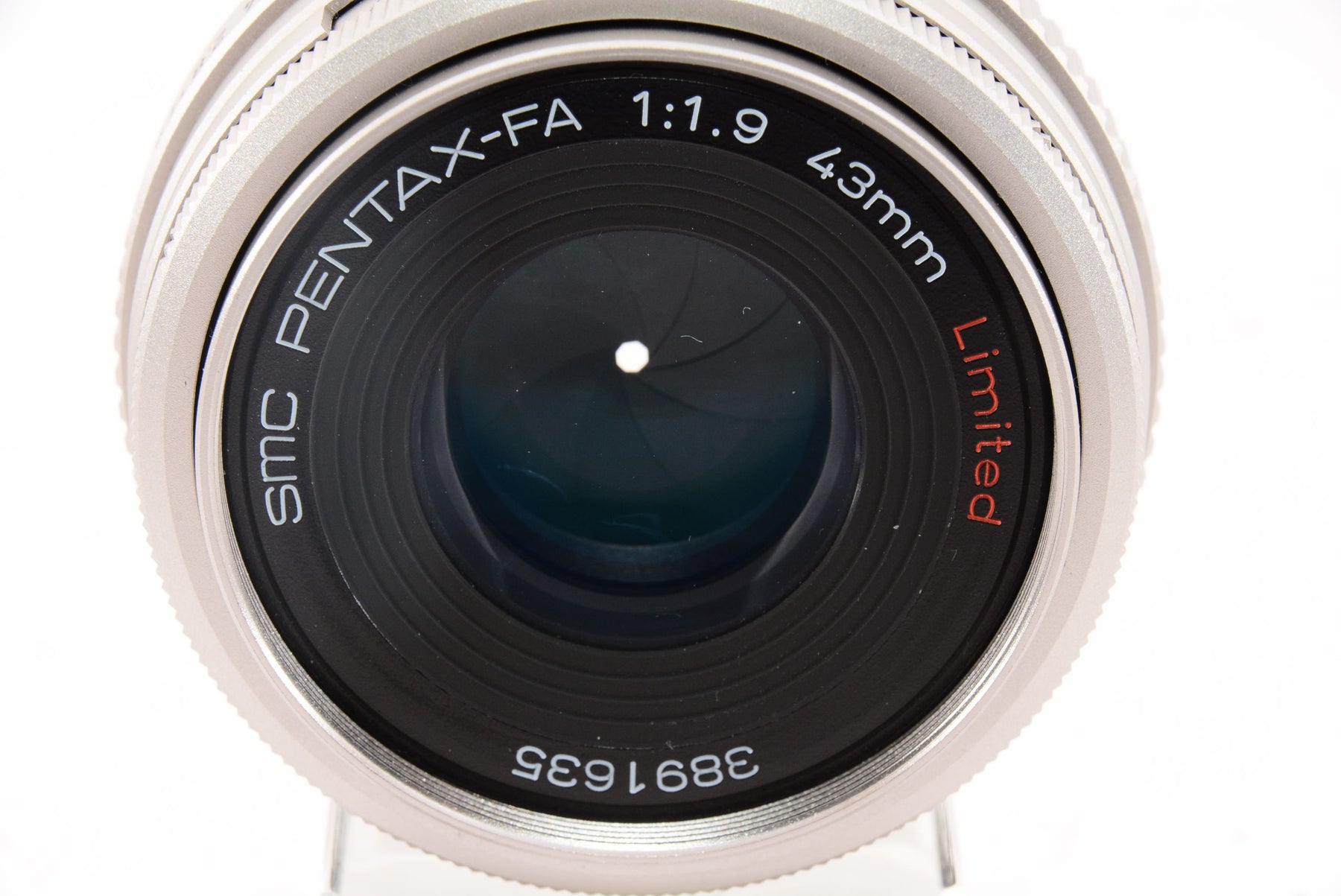 【外観特上級】PENTAX リミテッドレンズ 標準~中望遠単焦点レンズ FA43mmF1.9 Limited シルバー Kマウント フルサイズ・APS-Cサイズ 20170