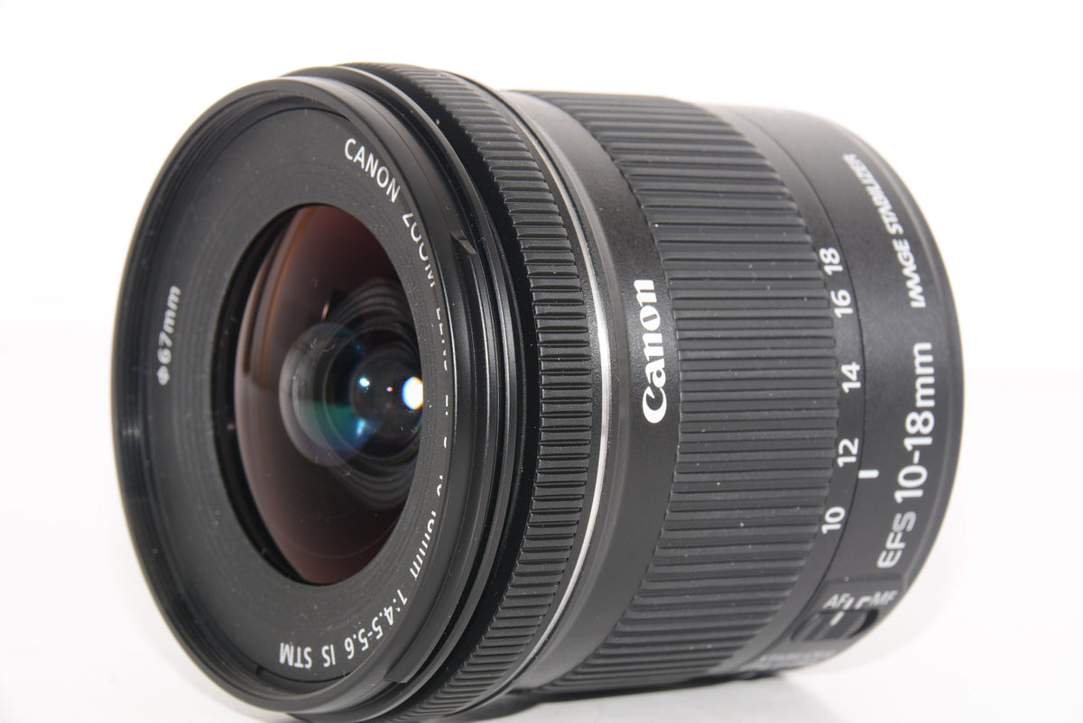 【外観特上級】Canon 超広角ズームレンズ EF-S10-18mm F4.5-5.6 IS STM