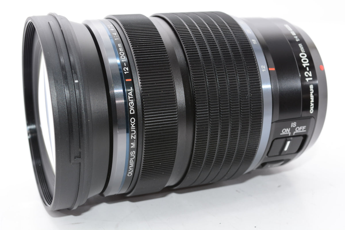 【外観特上級】OLYMPUS マイクロフォーサーズレンズ M.ZUIKO DIGITAL ED 12-100mm F4.0 IS PRO 高倍率ズームレンズ 防塵防滴