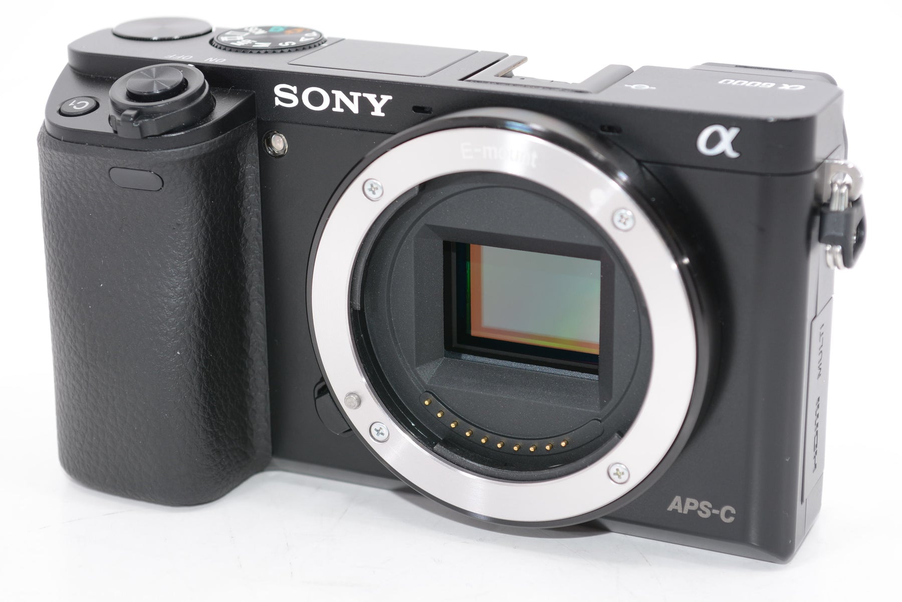 【外観特上級】SONY ミラーレス一眼 α6000 パワーズームレンズキット E PZ 16-50mm F3.5-5.6 OSS ブラック ILCE-6000L B