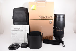 【ほぼ新品】Nikon 望遠ズームレンズ AF-S NIKKOR 80-400mm f/4.5-5.6G ED VR フルサイズ対応