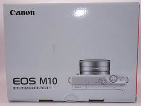 【外観特上級】Canon EOS M10 ダブルレンズキットブラック15-45mm F3.5-6.3 IS STM/22mm F2 STM