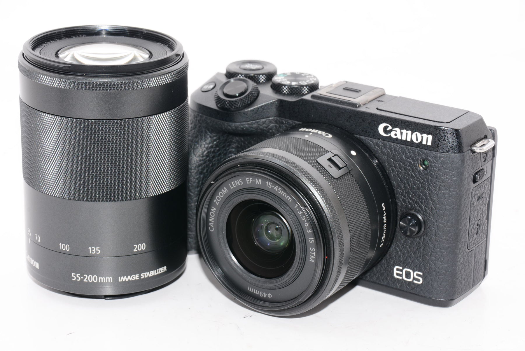 オススメ】Canon ミラーレス一眼カメラ EOS M6 Mark II ダブルズーム