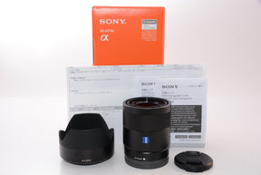 【外観特上級】ソニー SONY 単焦点レンズ Sonnar T* FE 55mm F1.8 ZA Eマウント35mmフルサイズ対応 SEL55F18Z