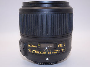 【外観特上級】Nikon 単焦点レンズ AF-S NIKKOR 35mm f/1.8G ED フルサイズ対応