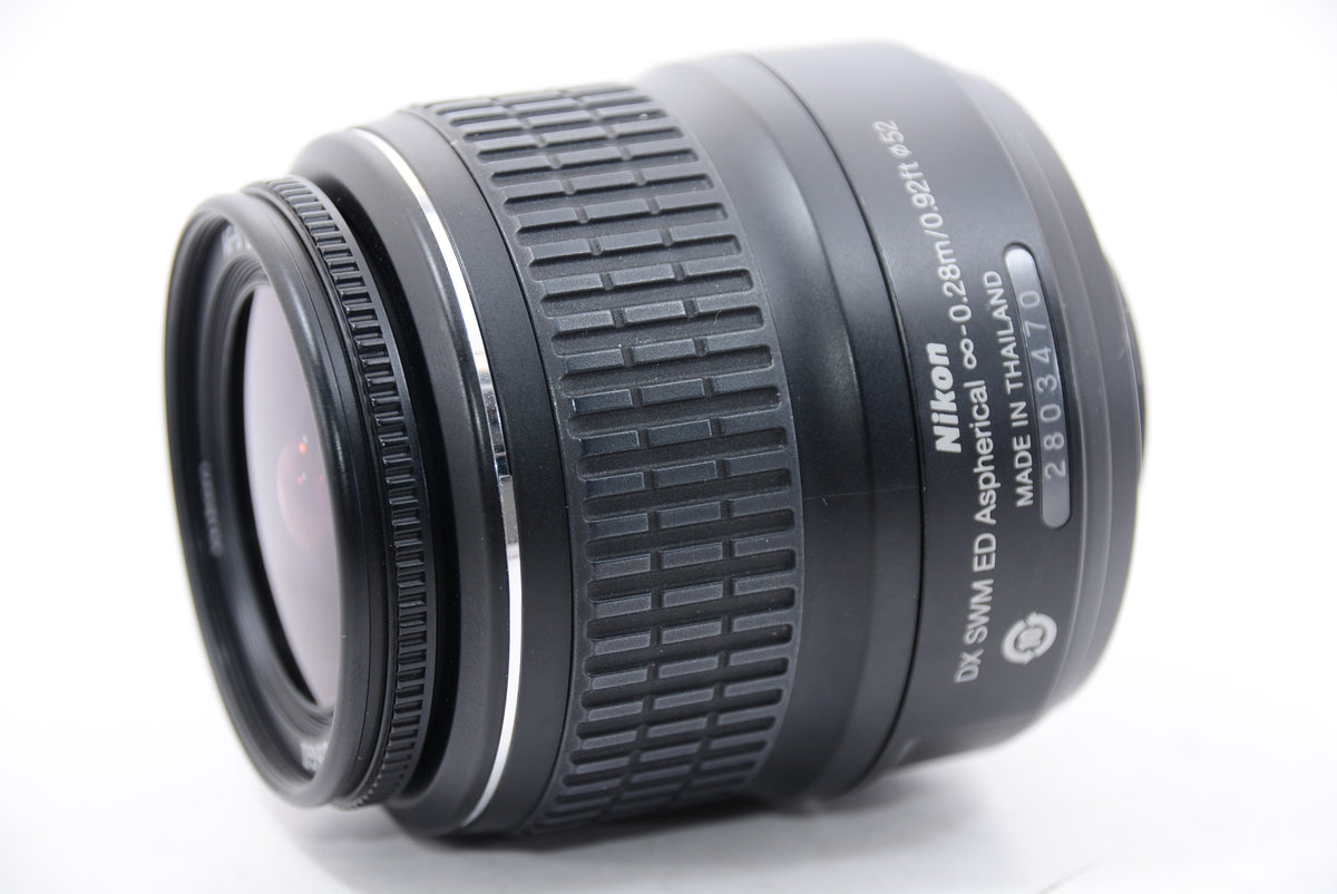 【外観特上級】Nikon 標準ズームレンズ AF-S DX Zoom Nikkor ED 18-55mm f/3.5-5.6 G II  ブラック ニコンDXフォーマット専用