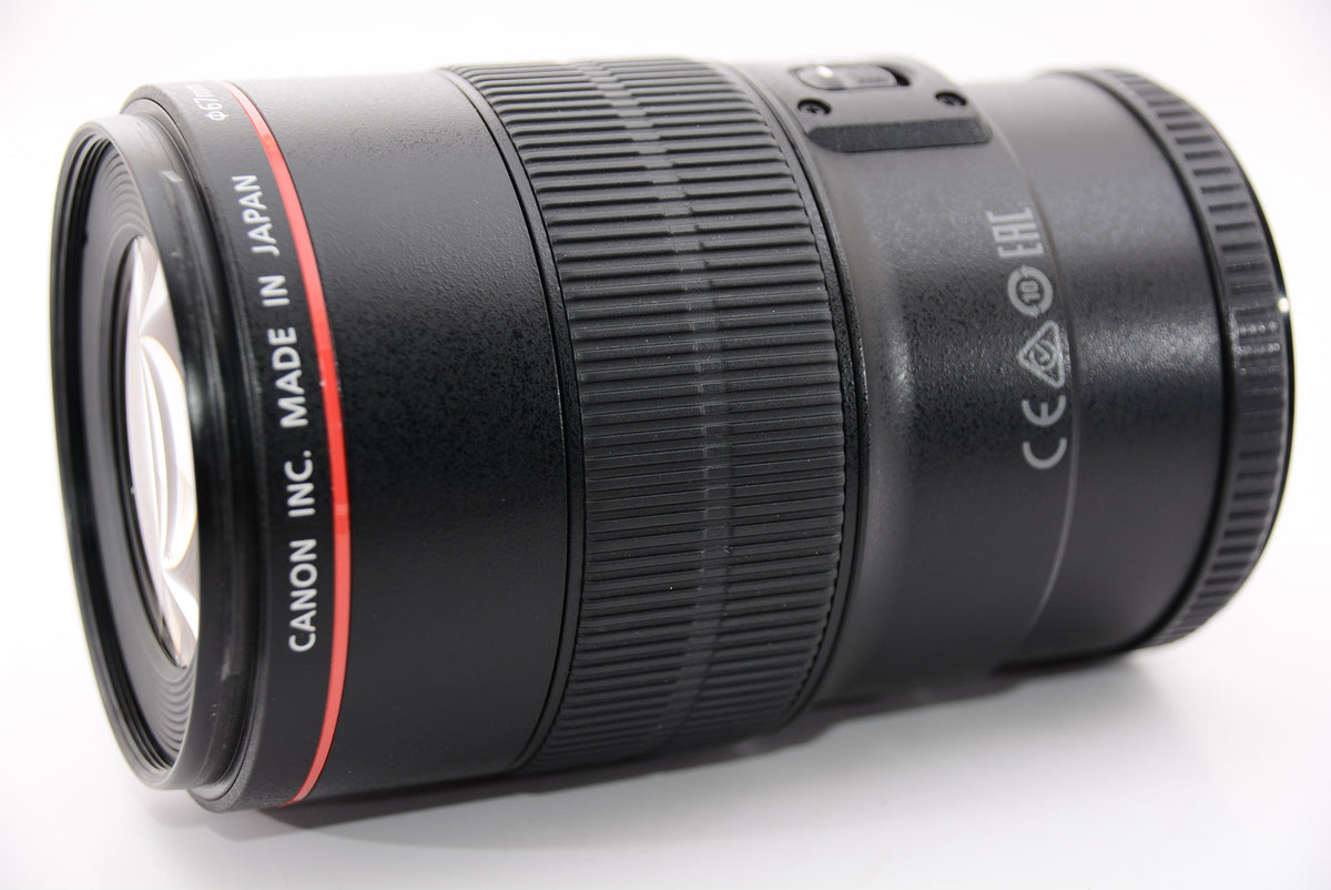 【外観特上級】Canon 単焦点マクロレンズ EF100mm F2.8L マクロ IS USM フルサイズ対応