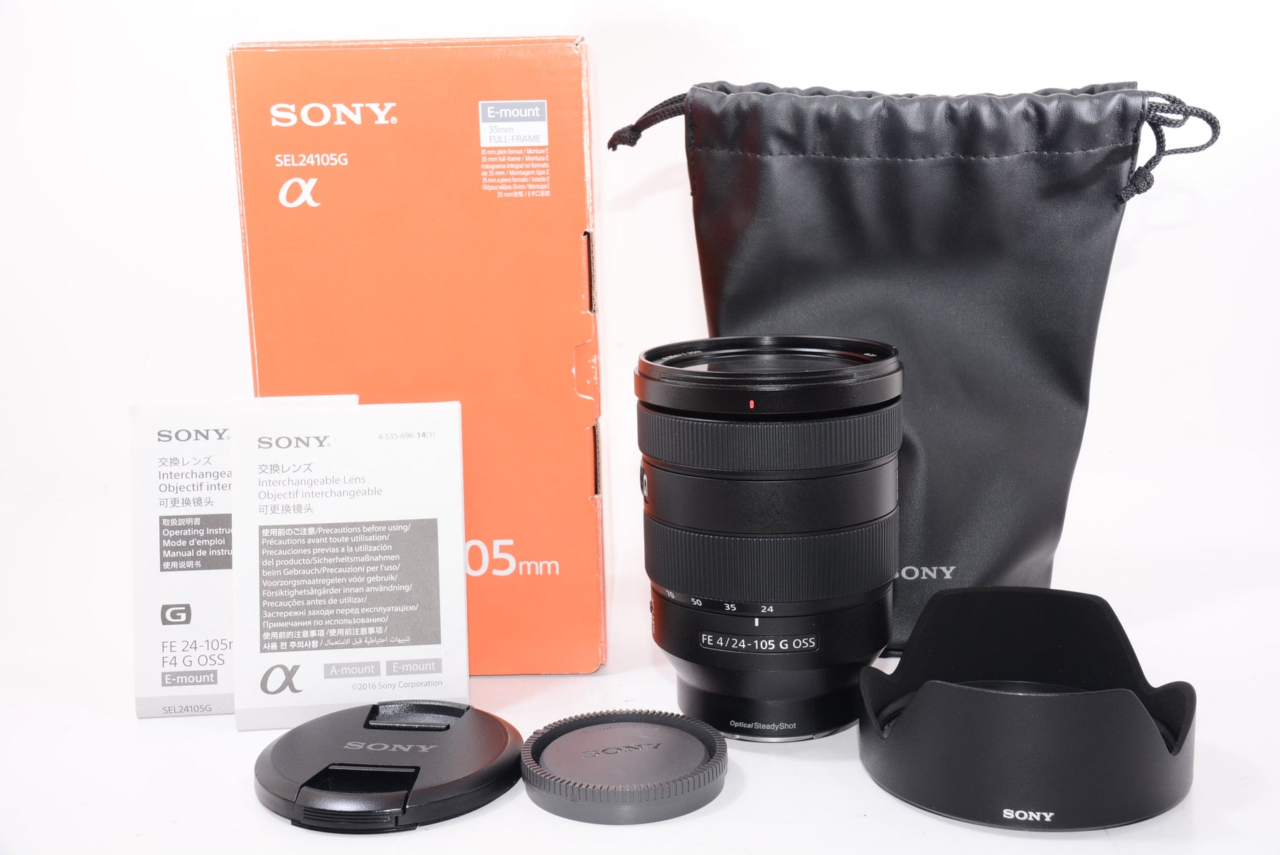 【外観特上級】ソニー SONY ズームレンズ FE 24-105mm F4 G OSS Eマウント35mmフルサイズ対応 SEL24105G