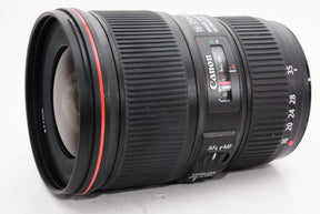 【外観特上級】Canon 広角ズームレンズ EF16-35mm F4L IS USM フルサイズ対応 EF16-3540LIS