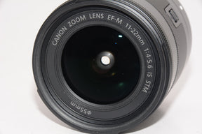 【外観特上級】Canon EF - M 11 – 22 mm f / 4 – 5.6 STMレンズ
