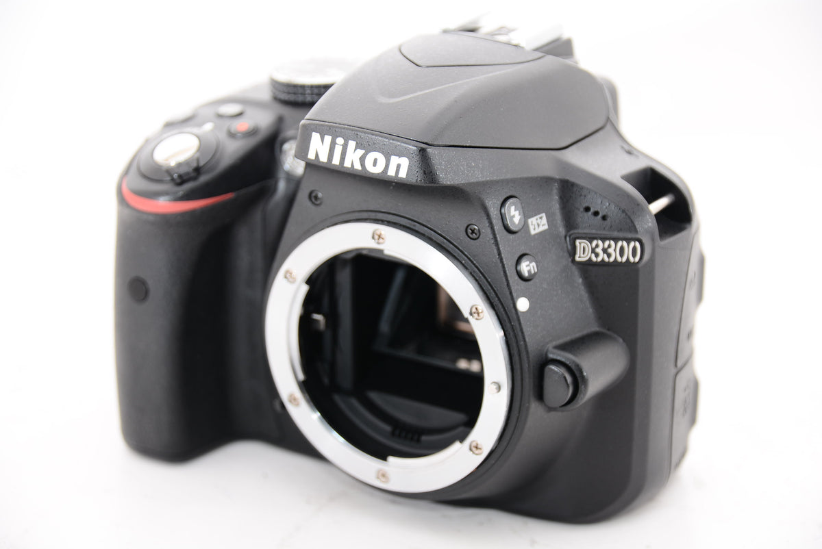 【外観特上級】Nikon デジタル一眼レフカメラ D3300 ボディ ブラック D3300BK