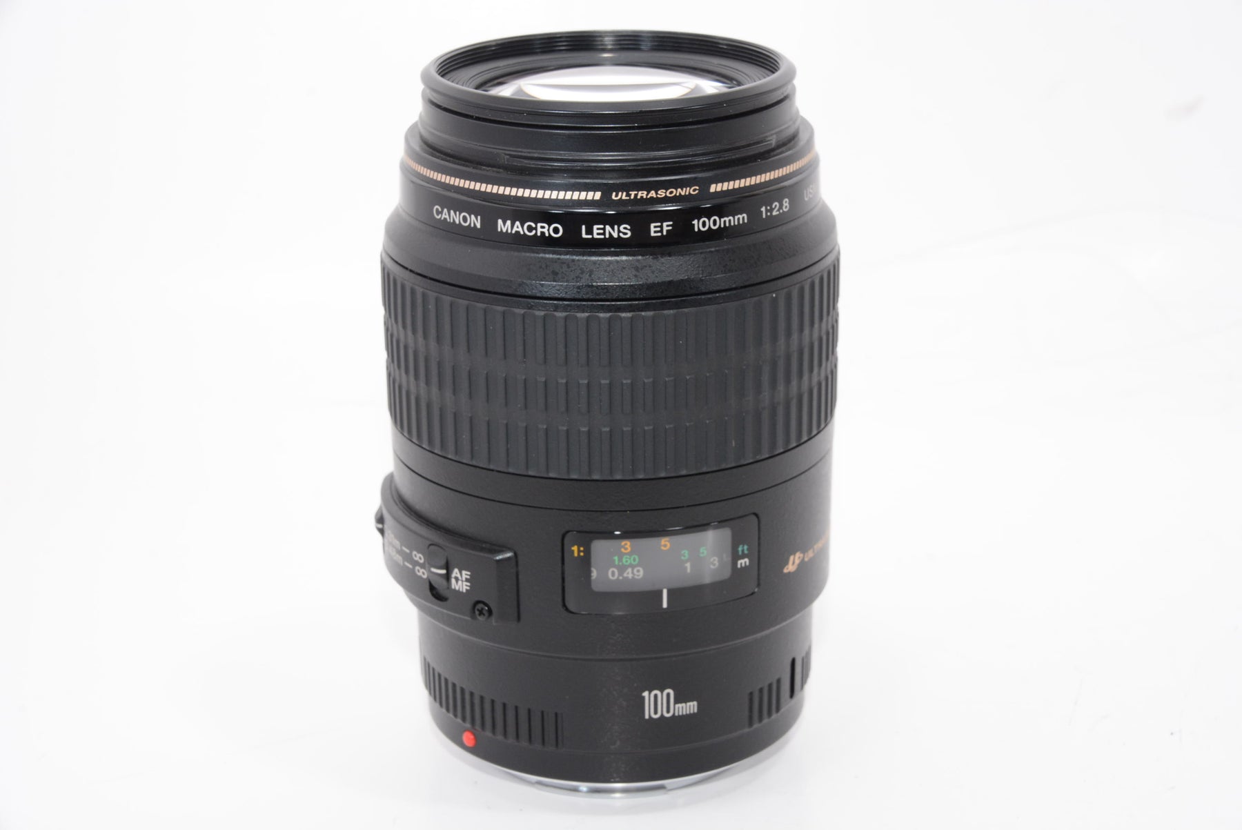 【外観特上級】Canon 単焦点マクロレンズ EF100mm F2.8 マクロ USM フルサイズ対応