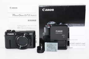 【外観特上級】Canon デジタルカメラ PowerShot G7 X MarkII 光学4.2倍ズーム 1.0型センサー PSG7X MarkII