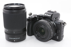 【開封未使用品】Nikon ミラーレス一眼カメラ Z50 ダブルズームキット NIKKOR Z DX 16-50mm+NIKKOR Z DX 50-250mm付属 Z50WZ ブラック