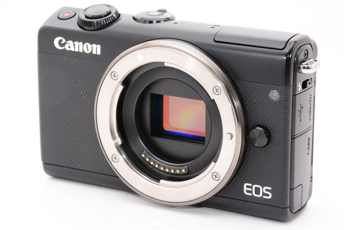 【外観特上級】Canon ミラーレス一眼カメラ EOS M100 ボディ ブラック EOSM100BK-BODY