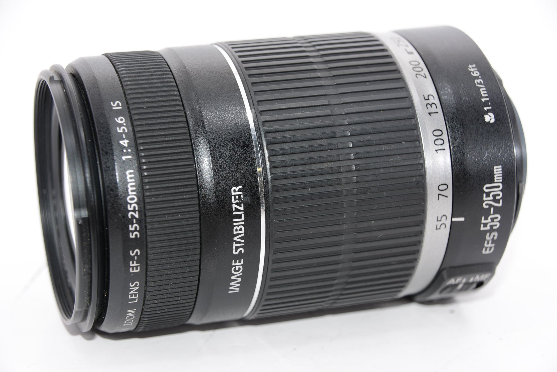 【外観特上級】Canon 望遠レンズ EF-S55-250mm F4-5.6 IS APS-C対応