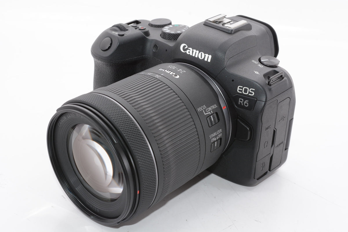 【外観特上級】Canon ミラーレス一眼カメラ EOS R6 RF24-105 IS STM レンズキット EOSR6-24105ISSTMLK