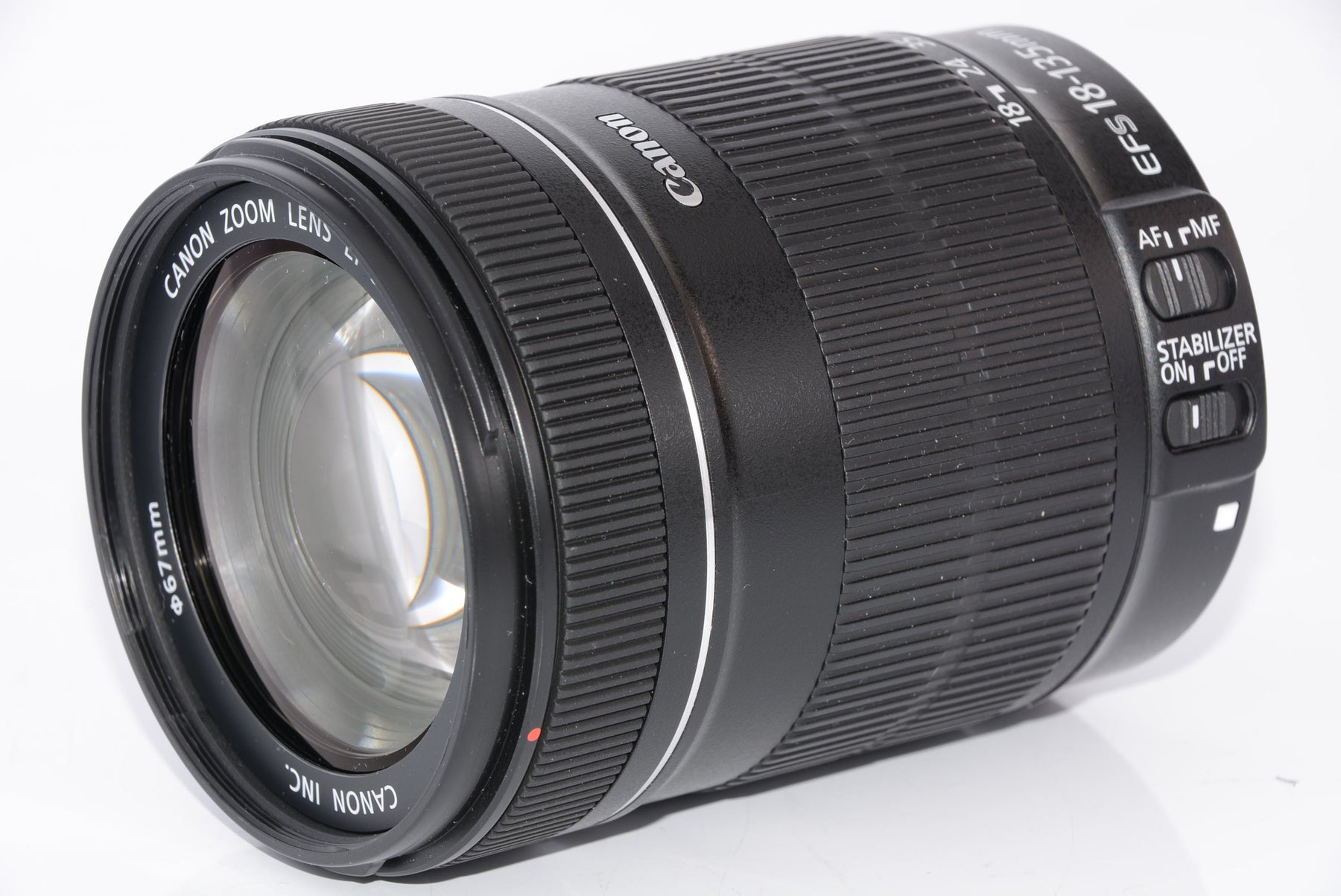 【外観特上級】Canon 標準ズームレンズ EF-S18-135mm F3.5-5.6 IS APS-C対応