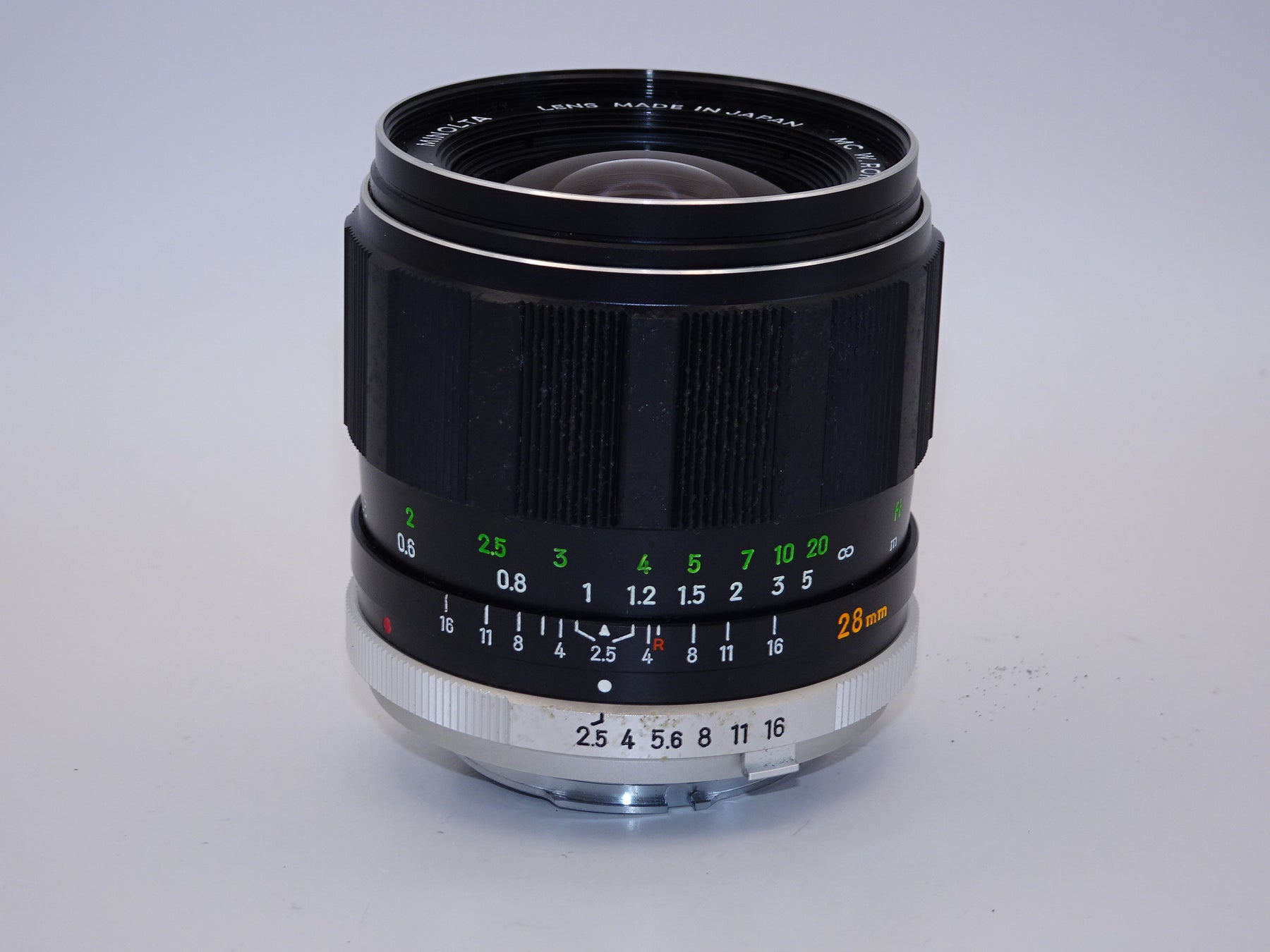 【外観並級】MINOLTA ミノルタ MC W.ROKKOR-SI F2.5 28mm