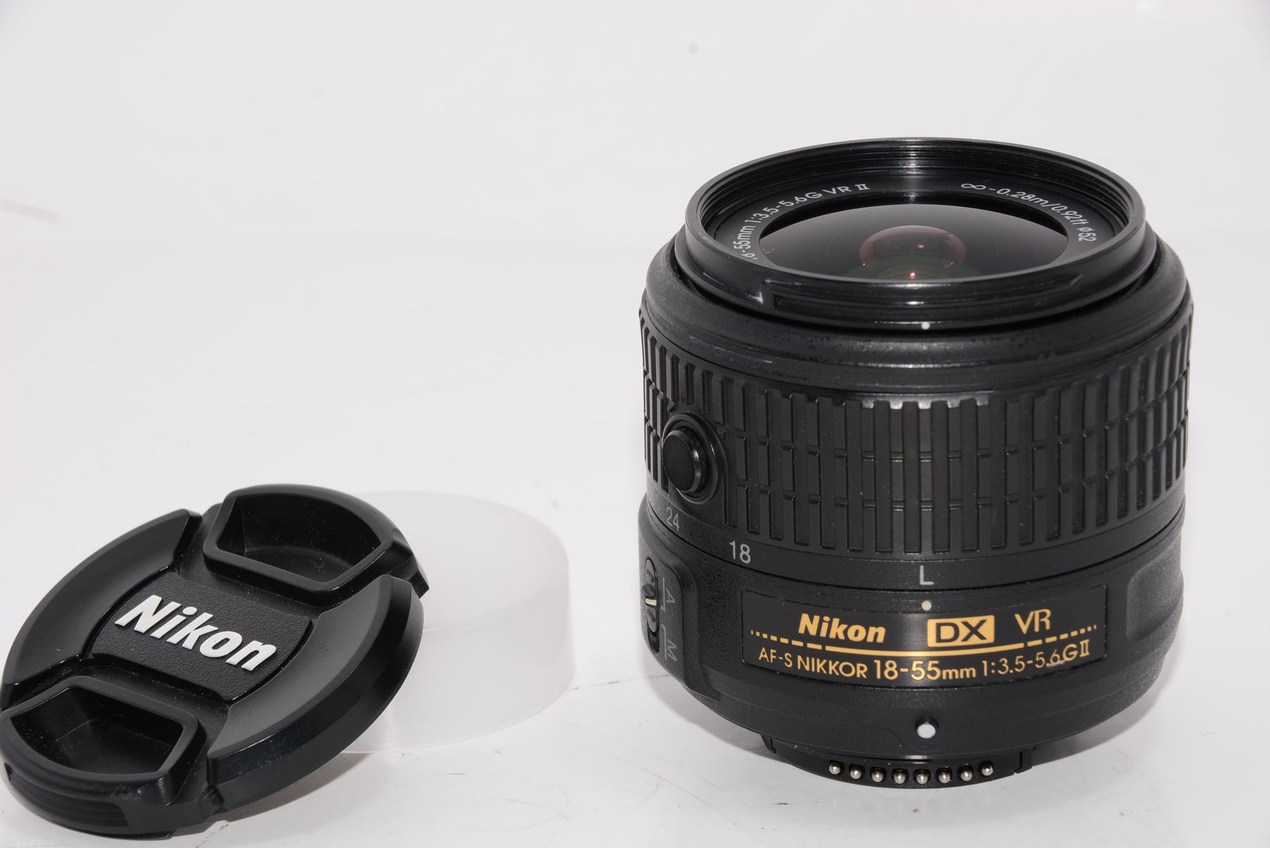 【外観特上級】Nikon 標準ズームレンズ AF-S DX NIKKOR 18-55mm f/3.5-5.6G VR II ニコンDXフォーマット専用