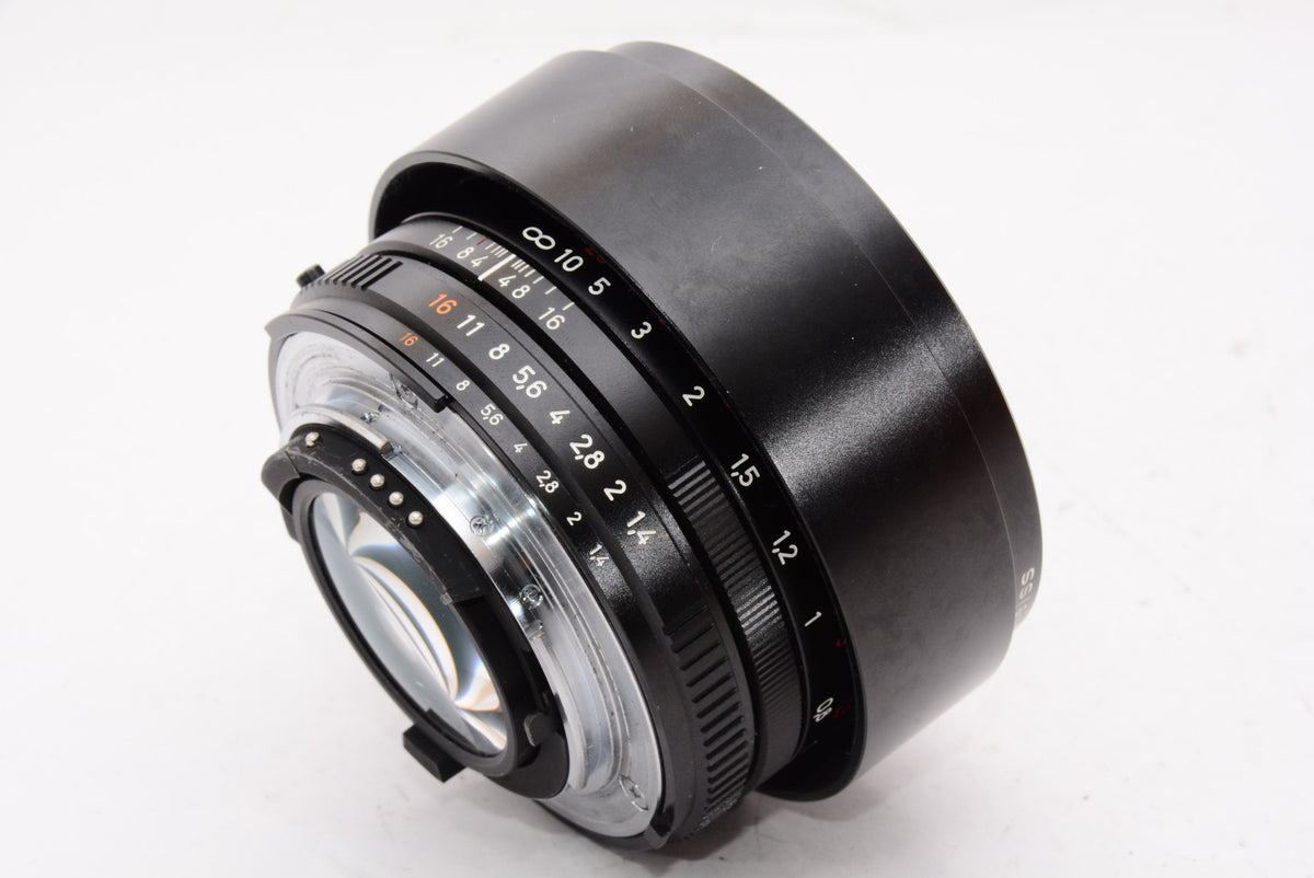 【外観特上級】Carl Zeiss PLANAR T*1.4/50mm ブラック ZF.2 (ニコンCPU内蔵マウント対応) PLANART1.4/50BKZF2