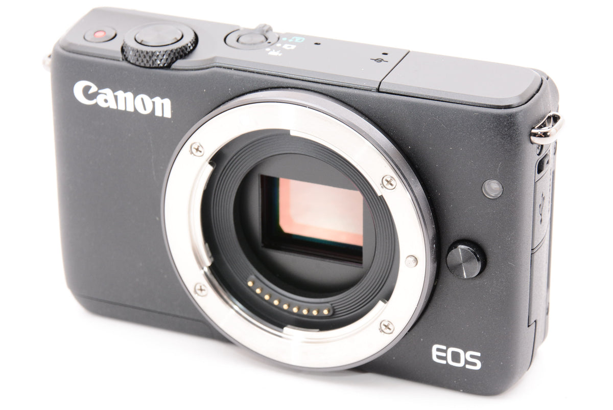 【外観特上級】Canon ミラーレス一眼カメラ EOS M10 ボディ(ブラック) EOSM10BK-BODY