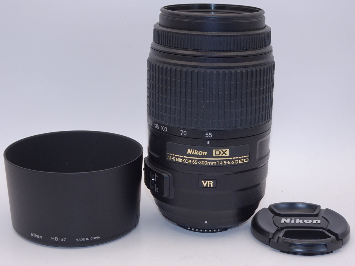 【外観特上級】Nikon 望遠ズームレンズ AF-S DX NIKKOR 55-300mm f/4.5-5.6G ED VR