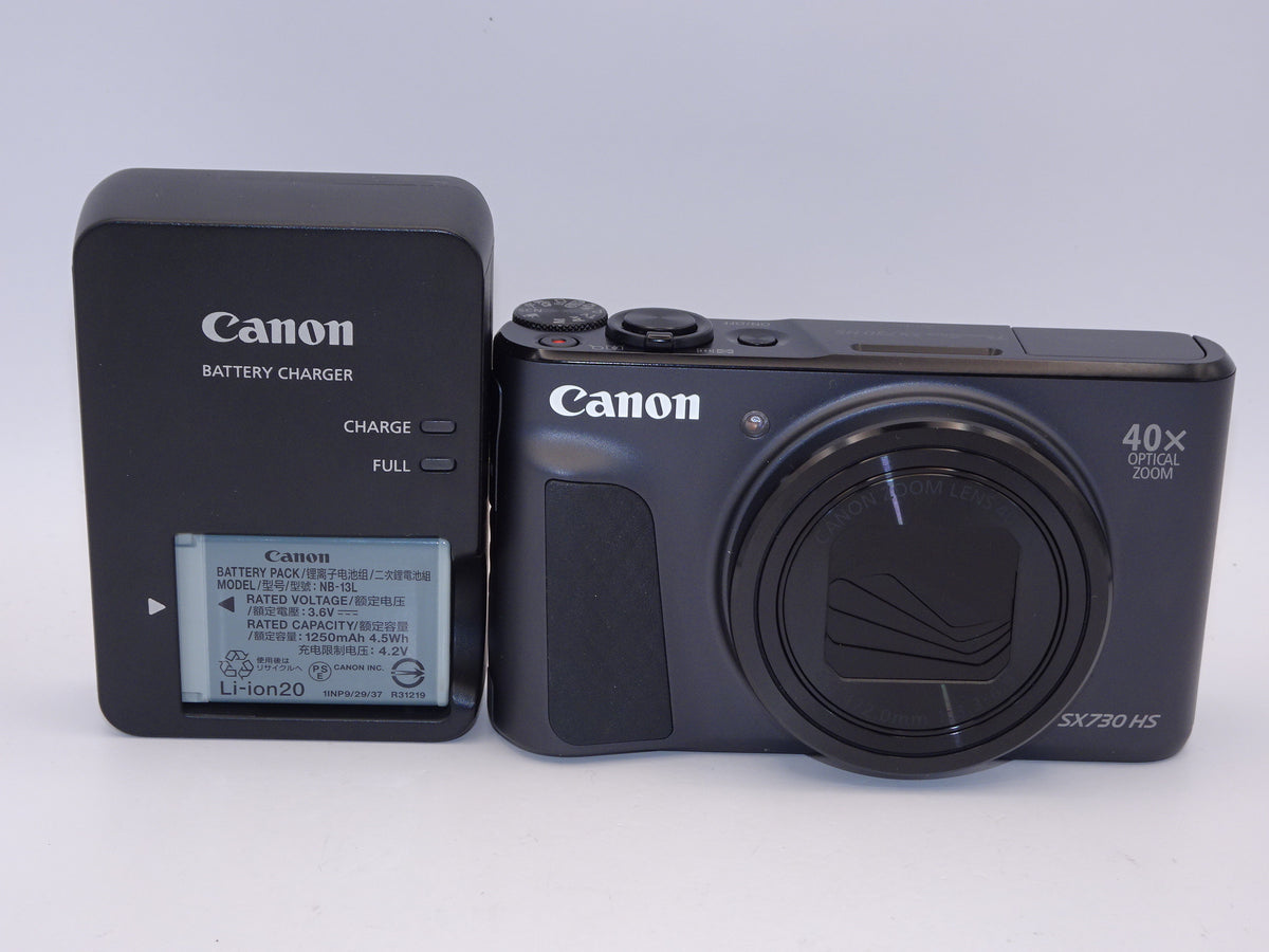 【外観特上級】Canon コンパクトデジタルカメラ PowerShot SX730 HS ブラック