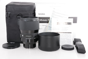 【外観特上級】SIGMA 135mm F1.8 DG HSM | Art A017 SONY-Eマウント用 ミラーレス(フルサイズ)専用