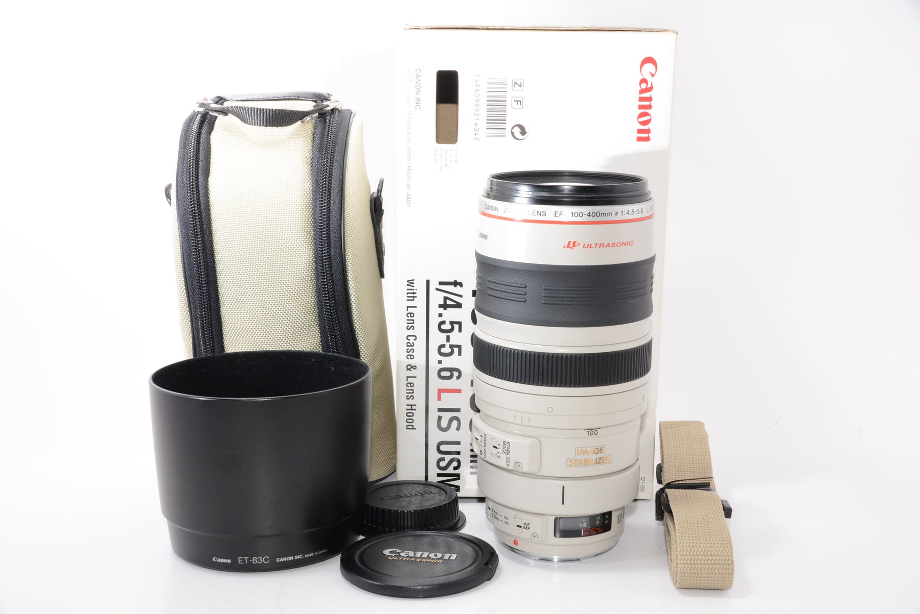 【外観特上級】Canon 望遠ズームレンズ EF100-400mm F4.5-5.6L IS USM フルサイズ対応