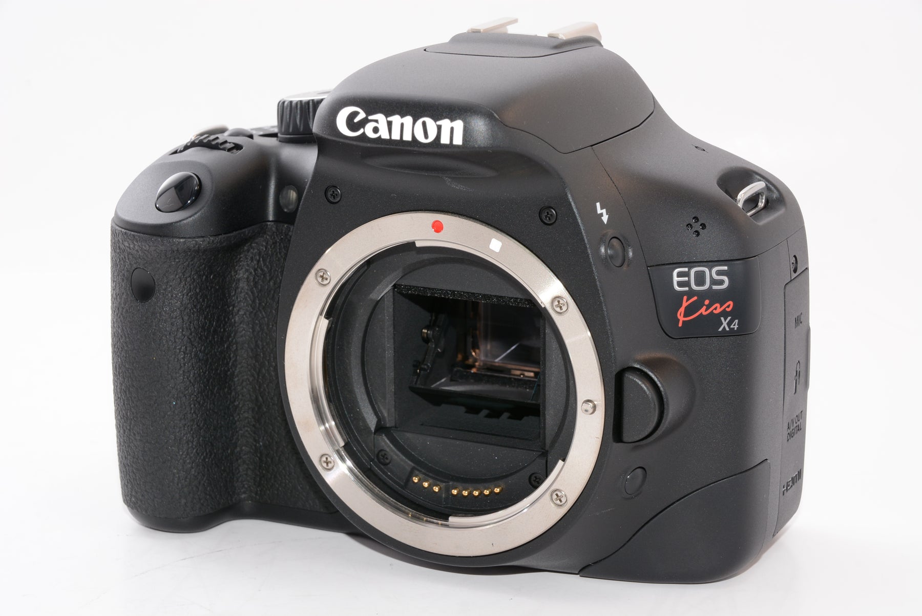 外観特上級】Canon デジタル一眼レフカメラ EOS Kiss X4 ダブルズーム ...