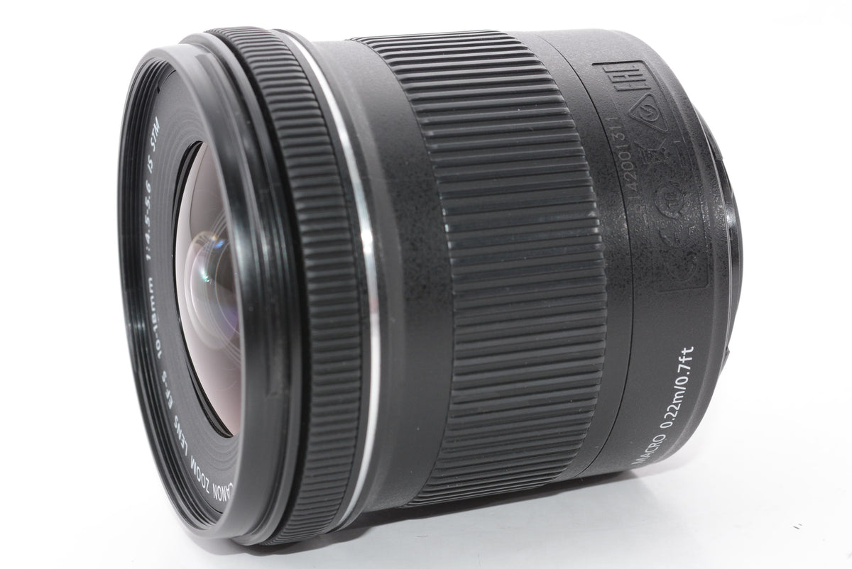 【外観並級】Canon 超広角ズームレンズ EF-S10-18mm F4.5-5.6 IS STM