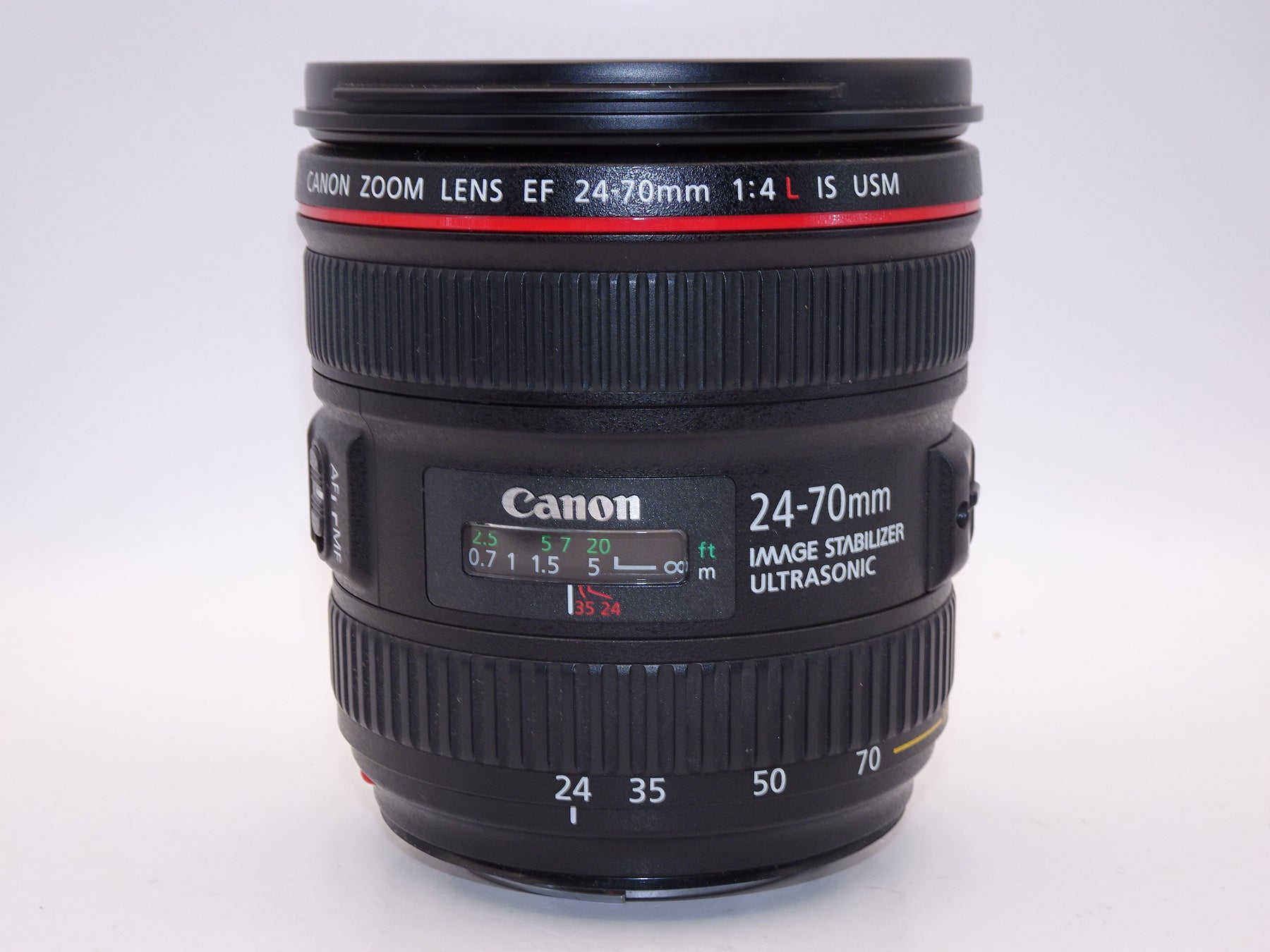 【外観特上級】Canon 標準ズームレンズ EF24-70mm F4 L IS USM フルサイズ対応